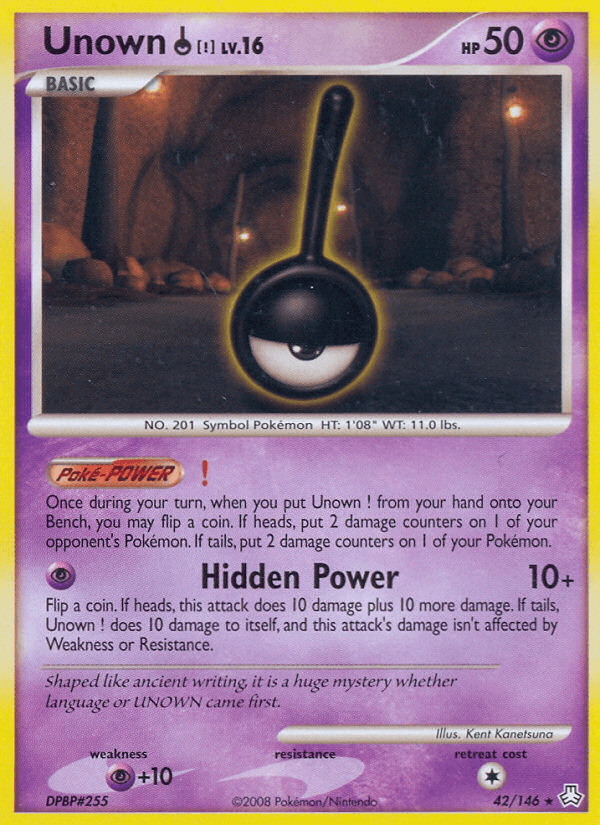 Unown [!] Legends Awakened card