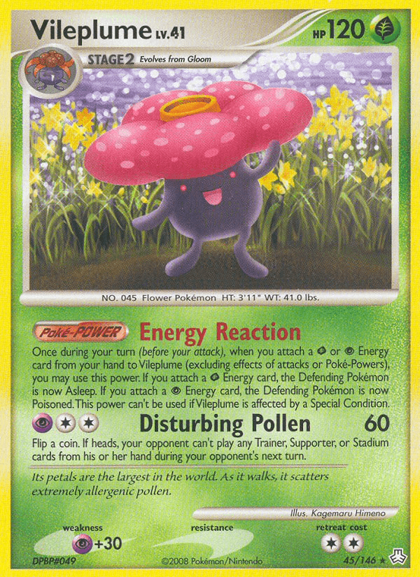 Vileplume Legends Awakened card