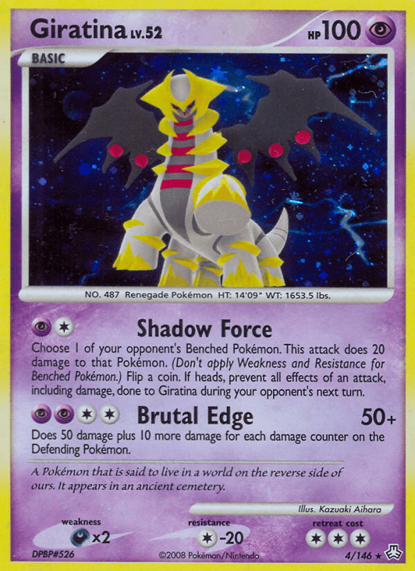 Giratina Legends Awakened card