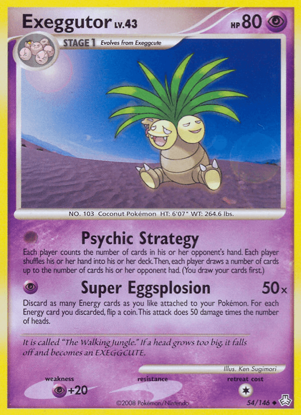 Exeggutor Legends Awakened card
