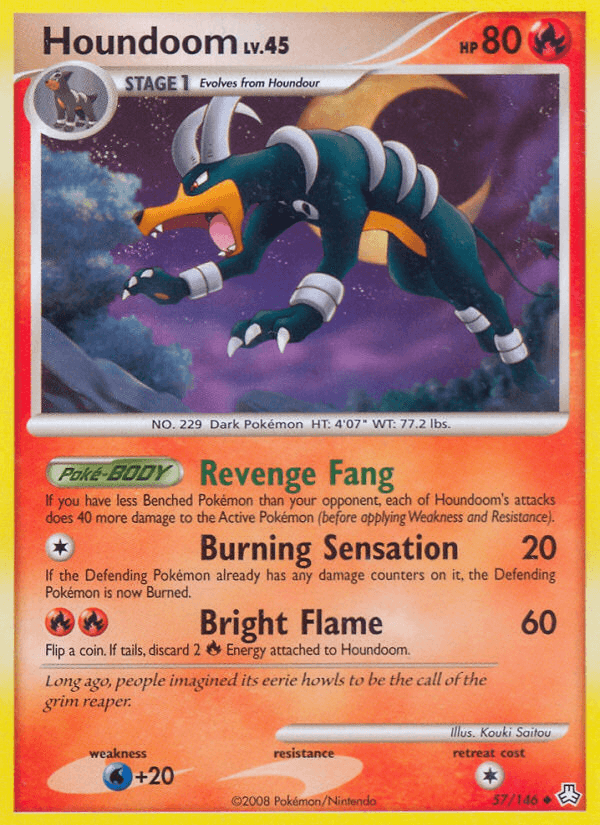 Houndoom Legends Awakened card
