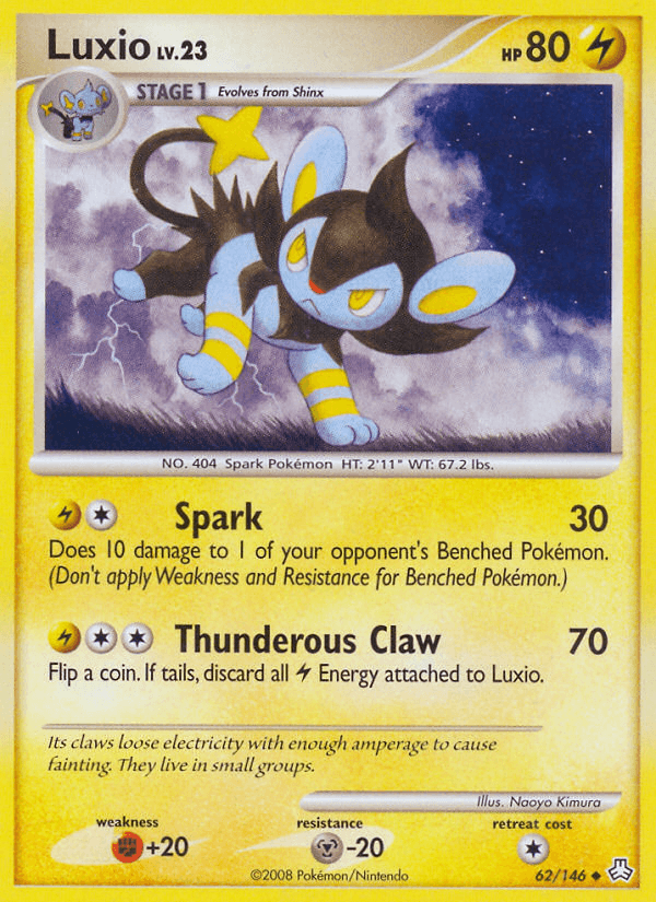 Luxio Legends Awakened card
