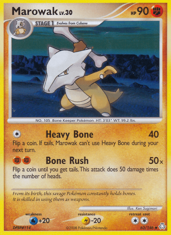 Marowak Legends Awakened card