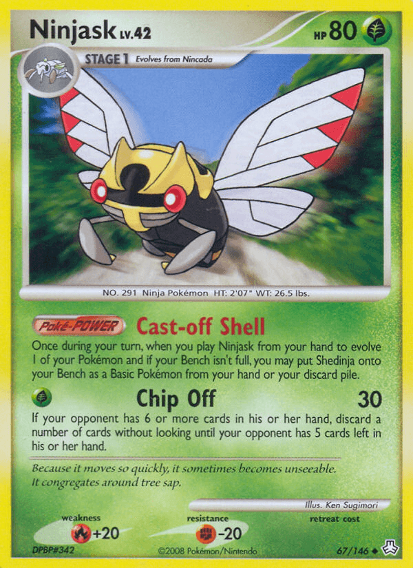 Ninjask Legends Awakened card