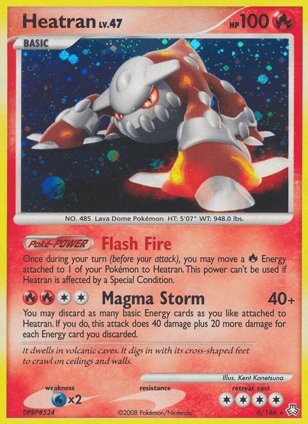 Heatran Legends Awakened card
