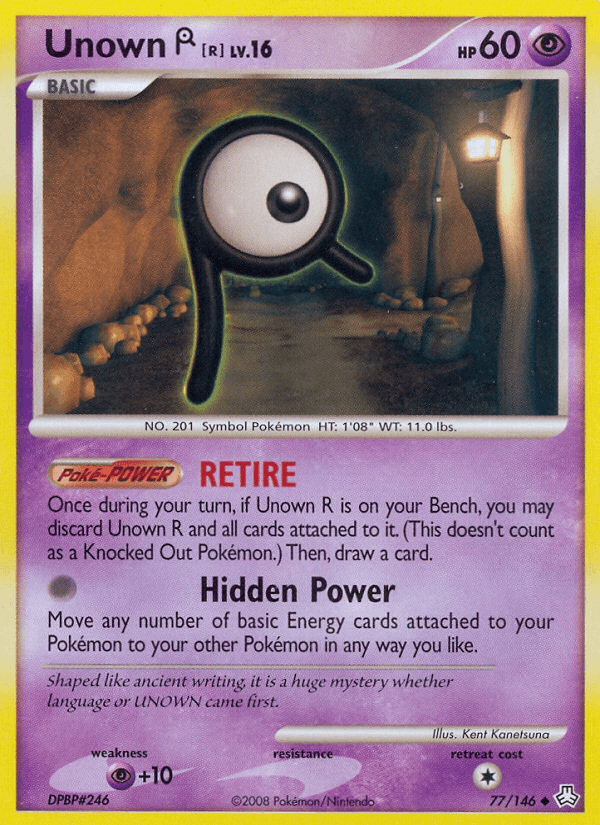 Unown [R] Legends Awakened card