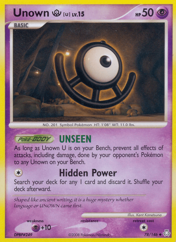 Unown [U] Legends Awakened card