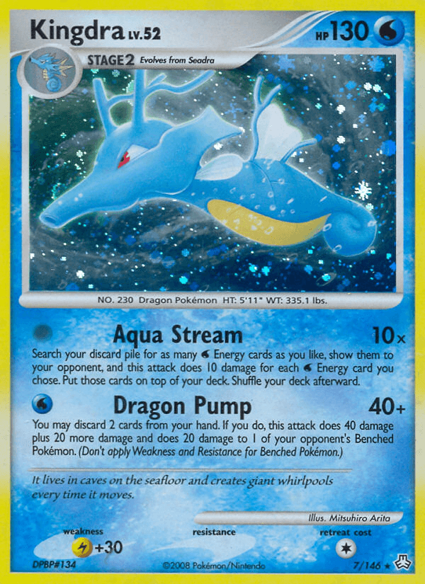Kingdra Legends Awakened card