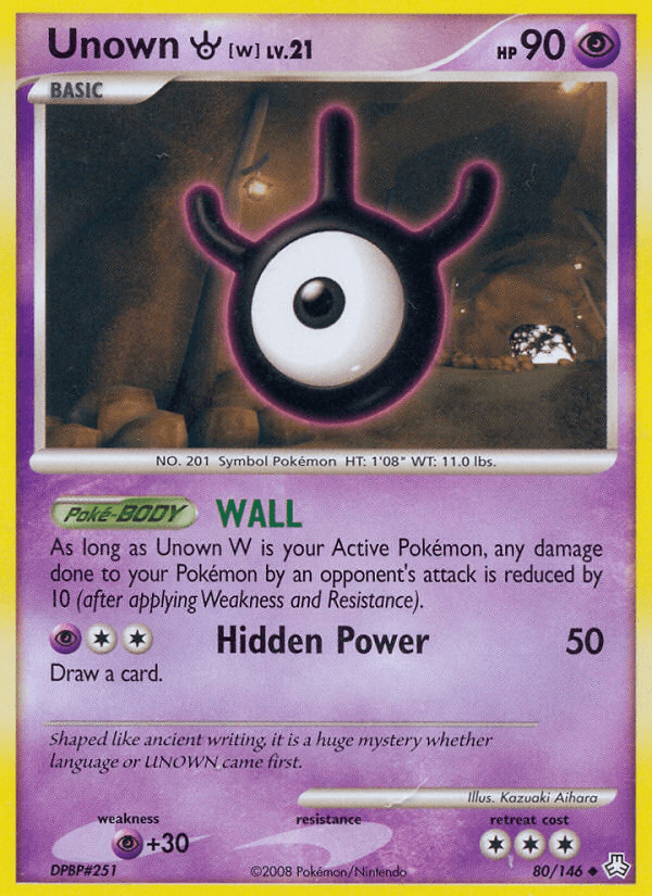 Unown [W] Legends Awakened card