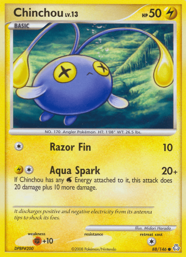 Chinchou Legends Awakened card
