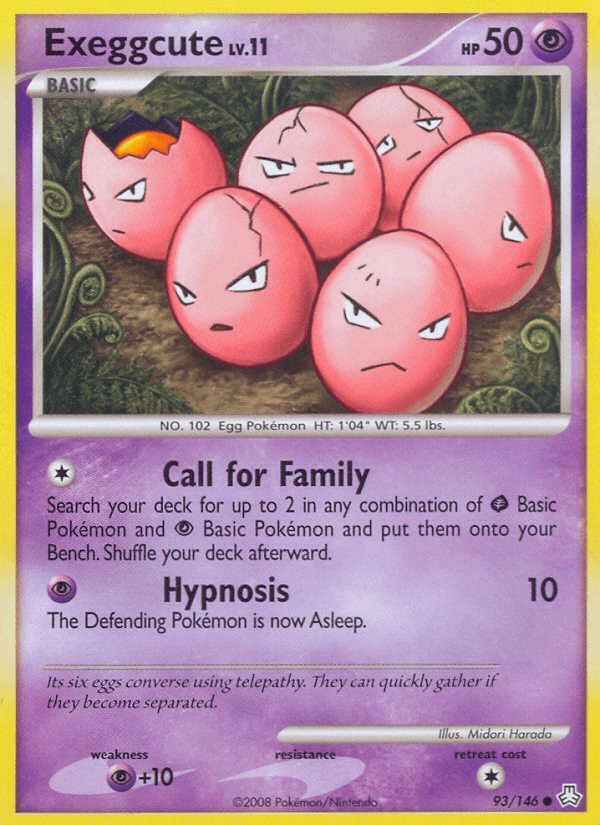 Exeggcute Legends Awakened card