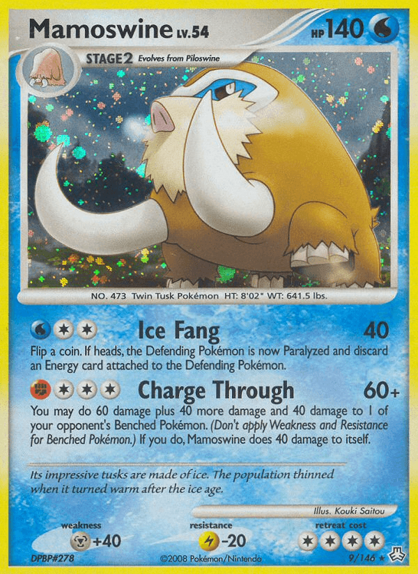 Mamoswine Legends Awakened card