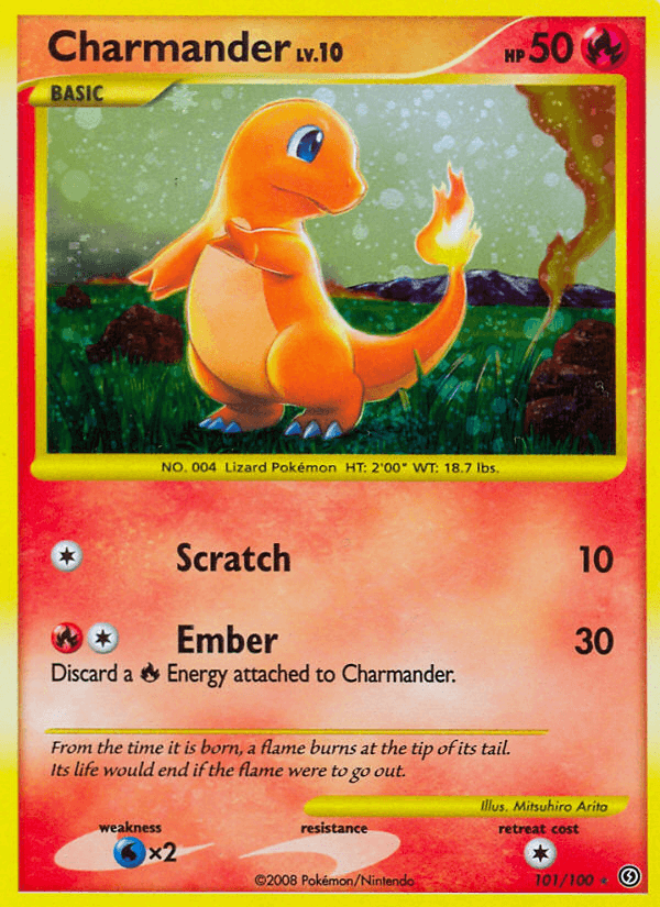 Charmander Stormfront card