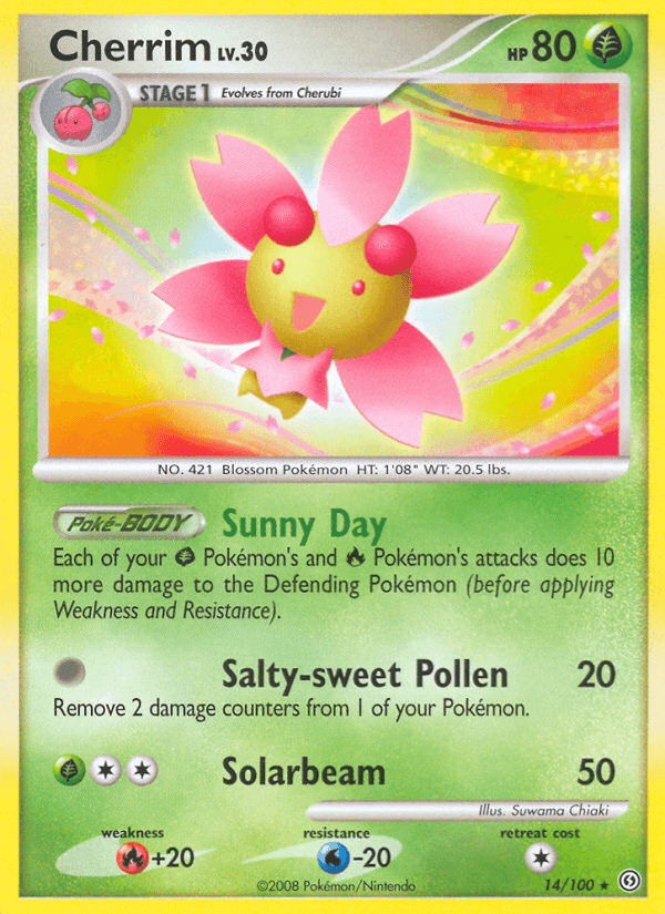 Cherrim Stormfront card