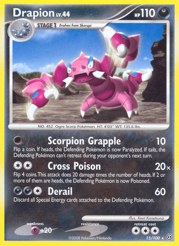 Drapion Stormfront card