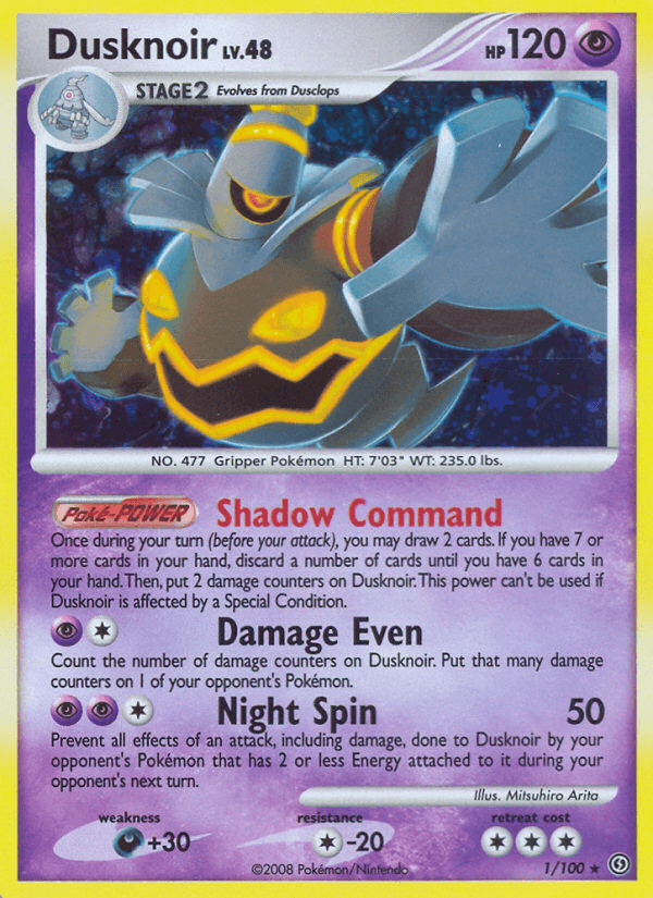 Dusknoir Stormfront card