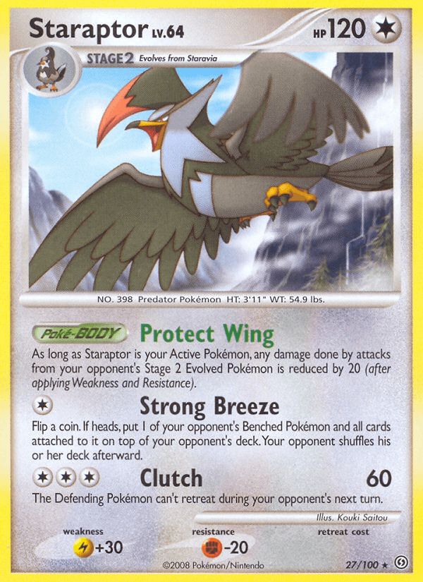 Staraptor Stormfront card
