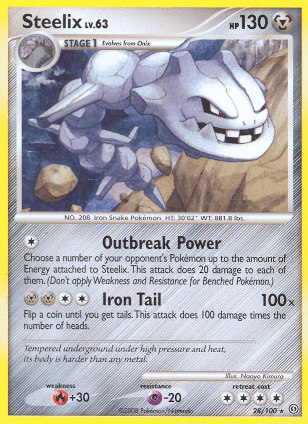 Steelix Stormfront card