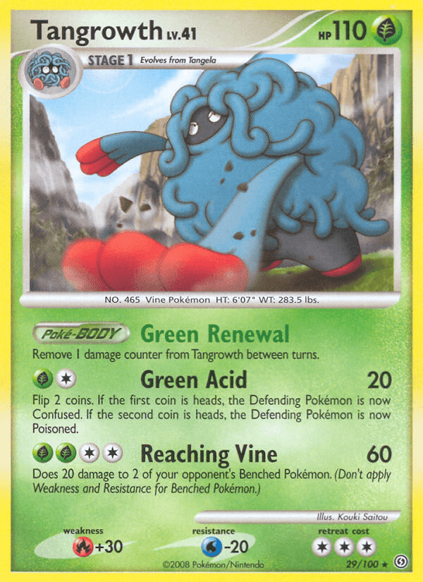 Tangrowth Stormfront card