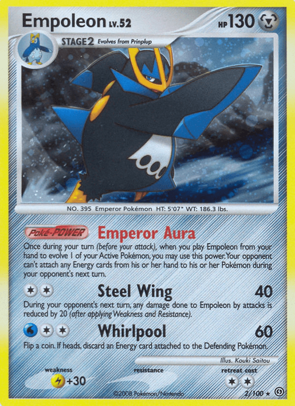 Empoleon Stormfront card