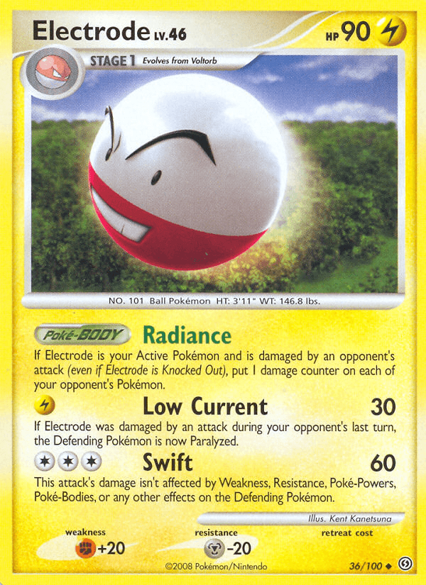 Electrode Stormfront card