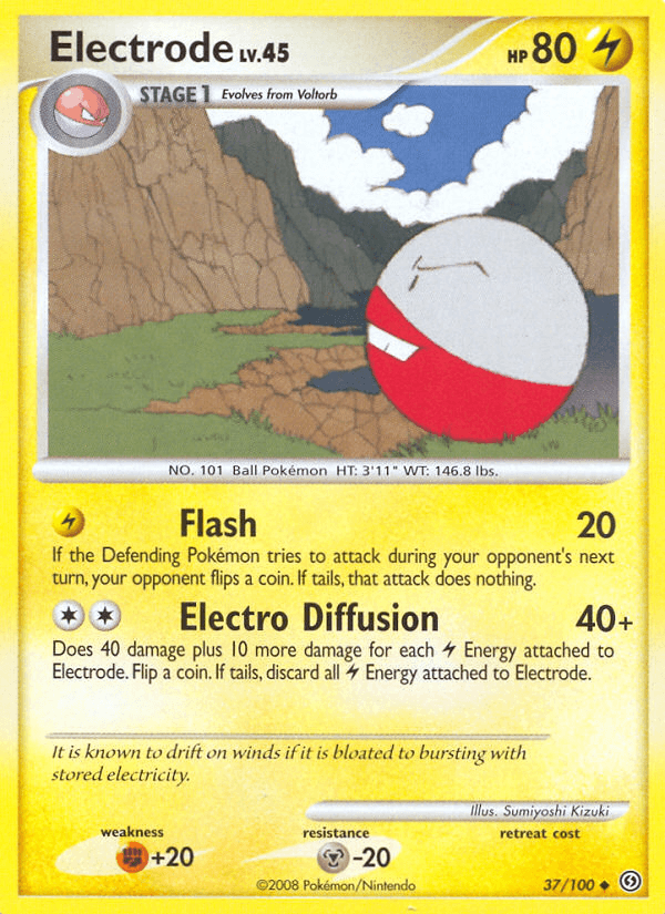 Electrode Stormfront card