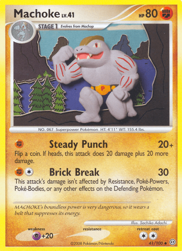 Machoke Stormfront card