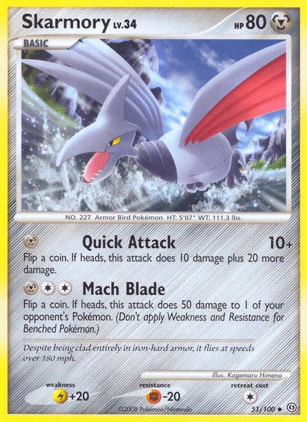 Skarmory Stormfront card