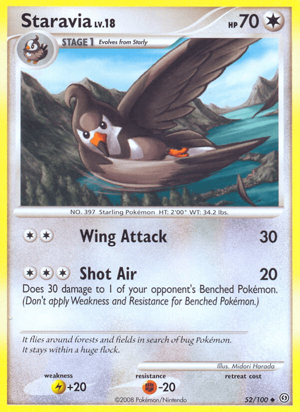 Staravia Stormfront card