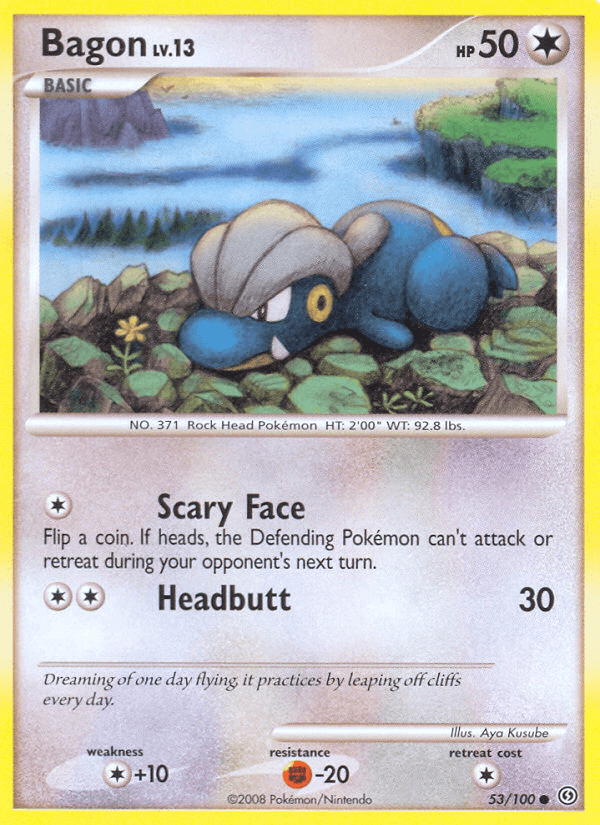 Bagon Stormfront card