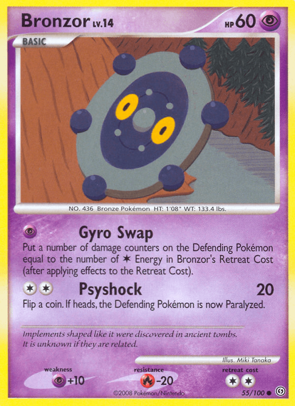 Bronzor Stormfront card