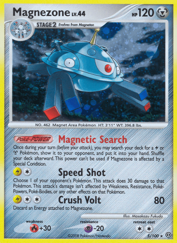 Magnezone Stormfront card