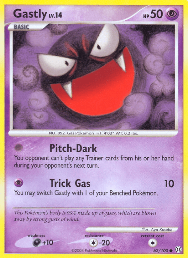 Gastly Stormfront card