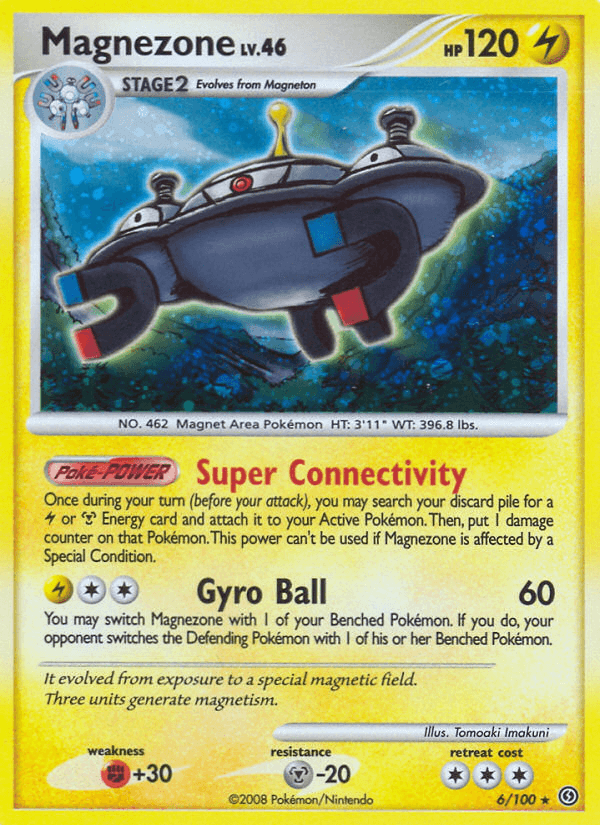 Magnezone Stormfront card