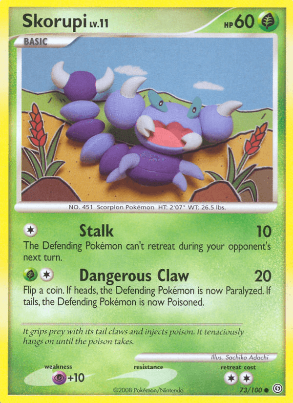 Skorupi Stormfront card