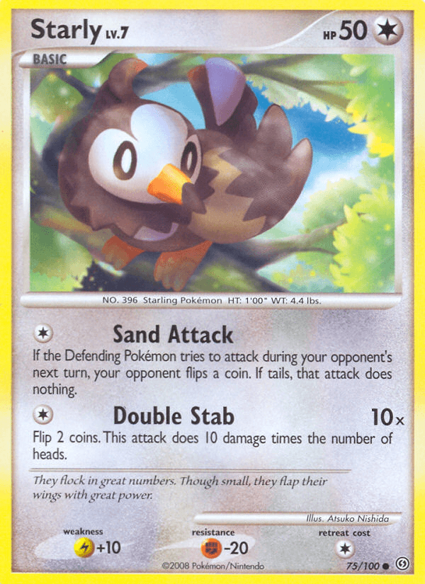 Starly Stormfront card