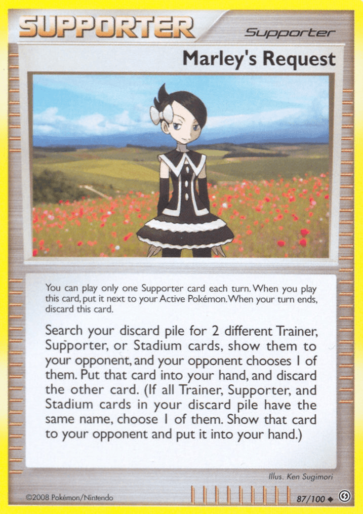 Marley's Request Stormfront card