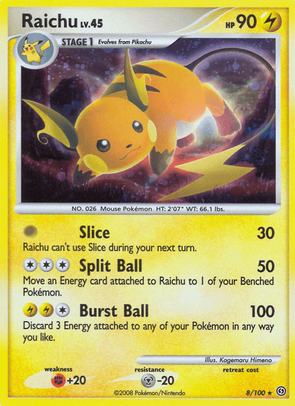 Raichu Stormfront card