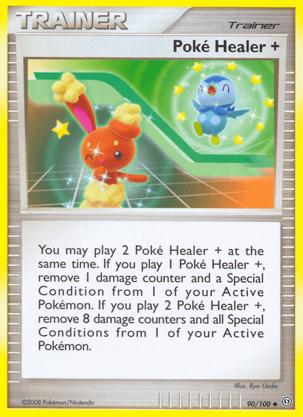 Poké Healer + Stormfront card