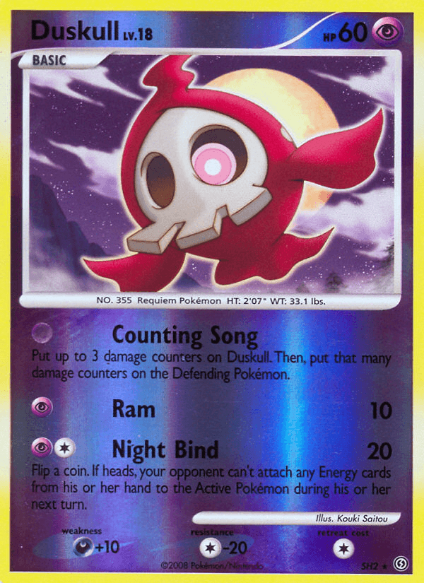 Duskull Stormfront card