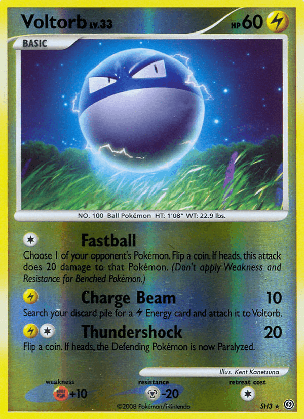 Voltorb Stormfront card