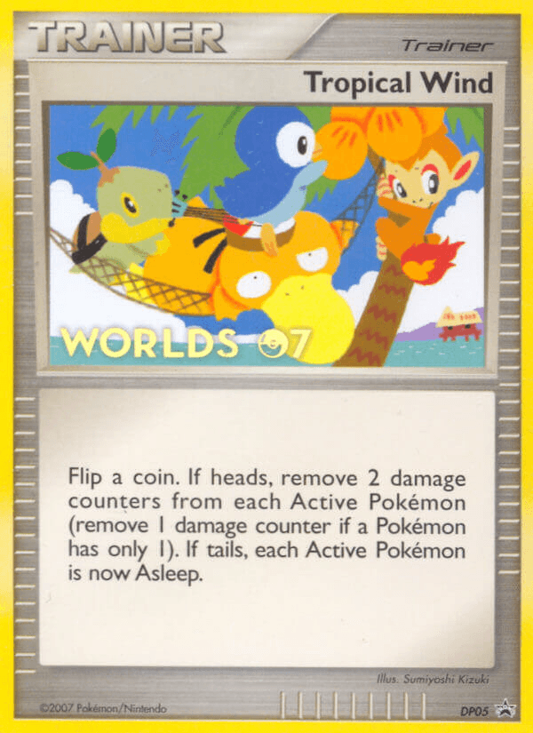 Tropical Wind DP Black Star Promos card