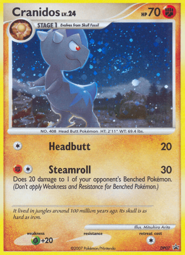 Cranidos DP Black Star Promos card