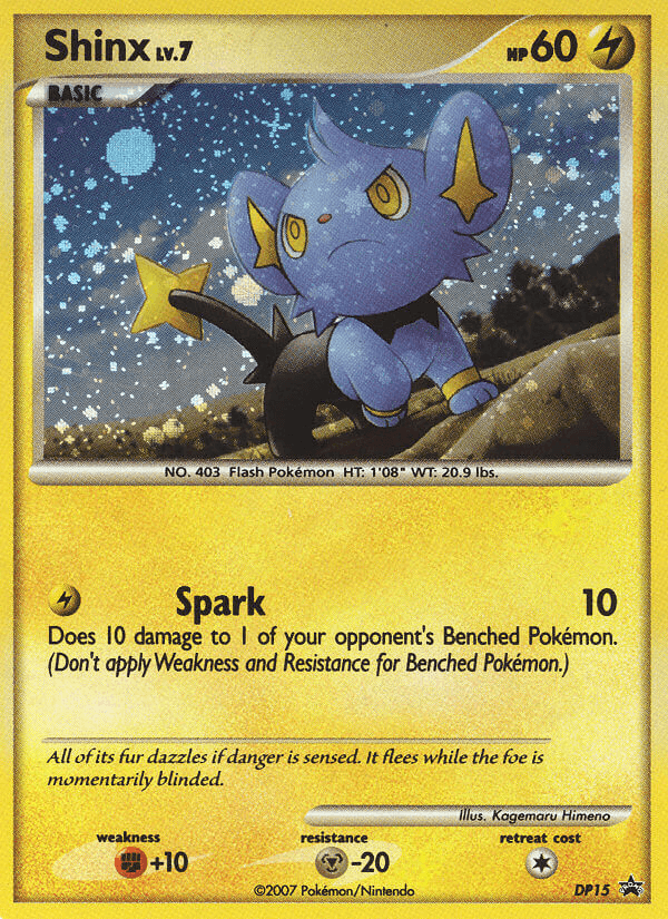 Shinx DP Black Star Promos card