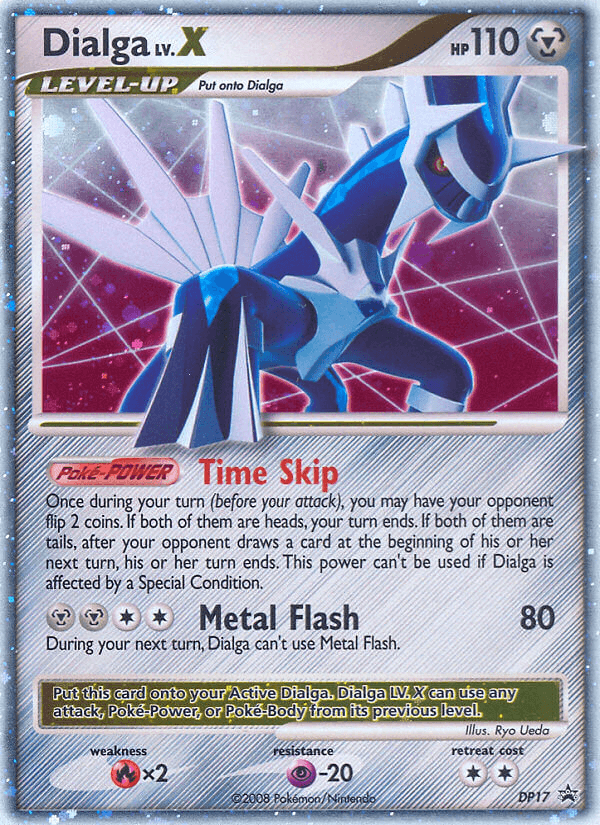 Dialga LV.X DP Black Star Promos card