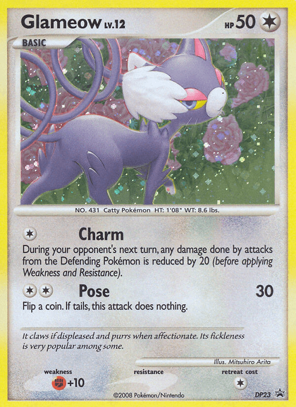 Glameow DP Black Star Promos card