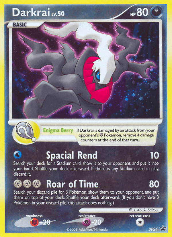Darkrai DP Black Star Promos card