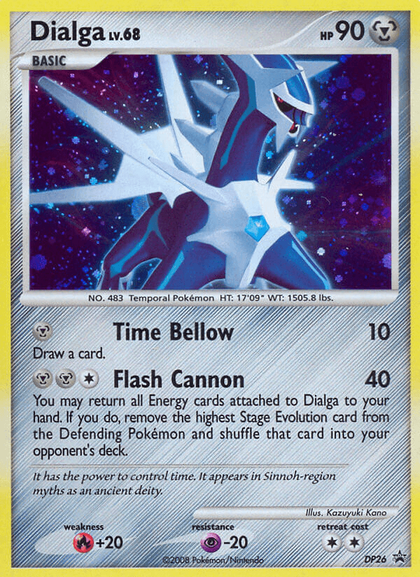 Dialga DP Black Star Promos card