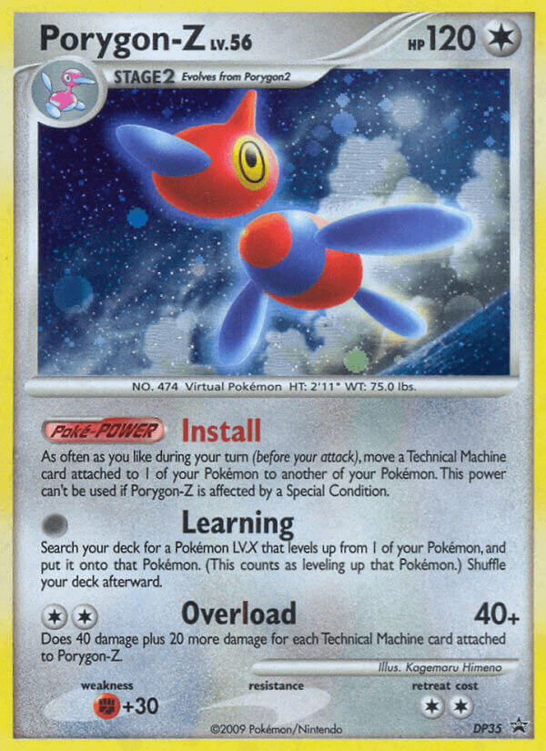 Porygon-Z DP Black Star Promos card