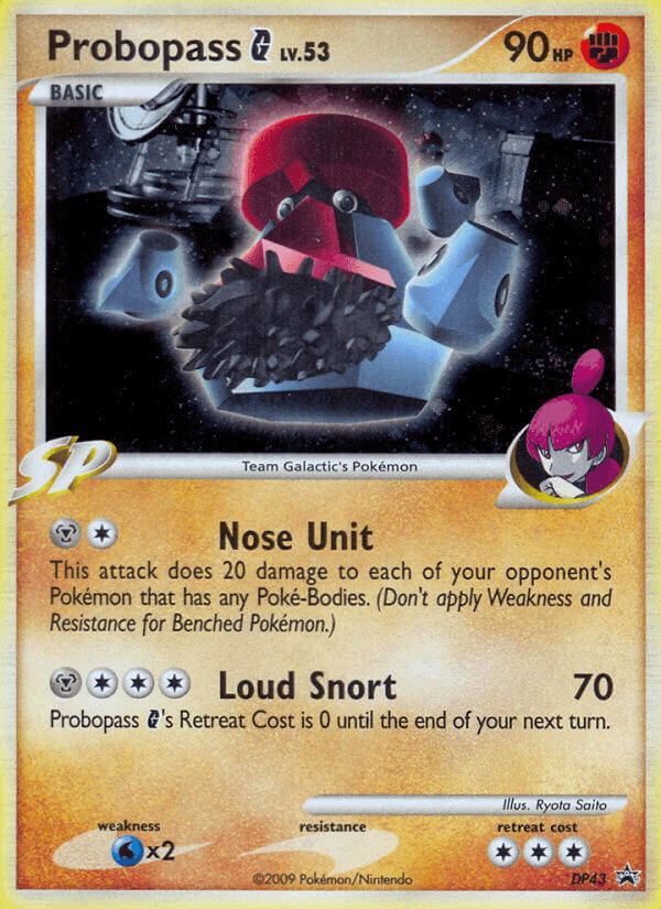Probopass G DP Black Star Promos card